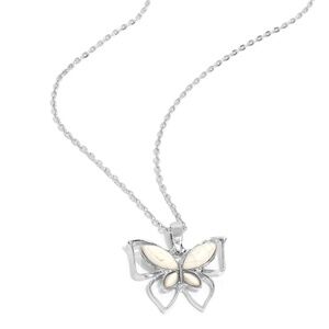 Papillon Persuasion White Necklace #4382